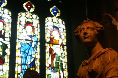 chilham church statue