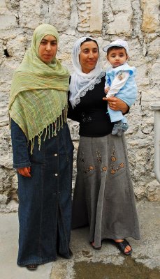 Family in Hasankeyf