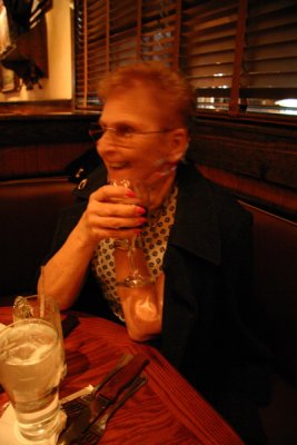 Mom With Wine