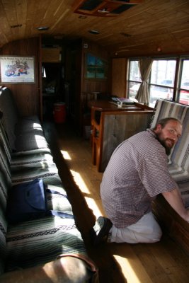 Hippie Bus Interior