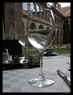 Lunch at the Monasterio Hotel, Cusco