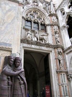 Doges palace doorway