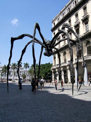 Louise Bourgeois famous spiders, Havana