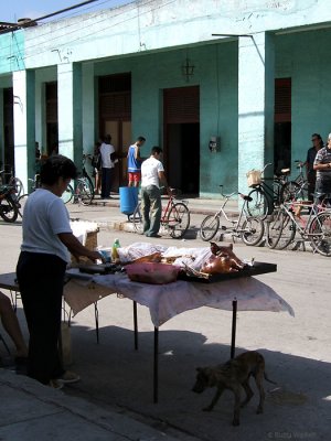Street food glistening in the sun, Isla de la Juventud