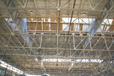 Hangar roof