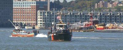 Bus boat passes the USCG