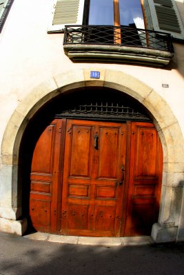 Romanesque Castle Door**