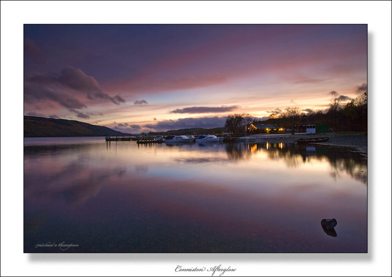 Conniston Sunset Afterglow