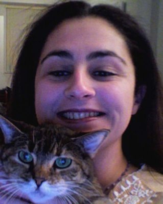 Straight Hair and Not so Happy Cat