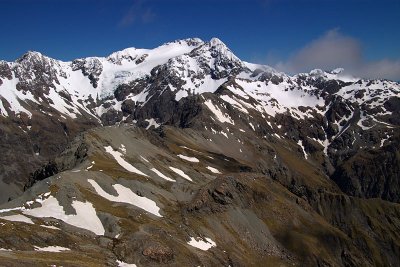 View from Avalanch Peak (1833m)