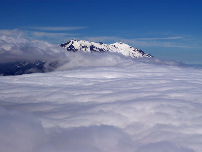 Mt. Ruapehu from Mt. Ngauruhoe