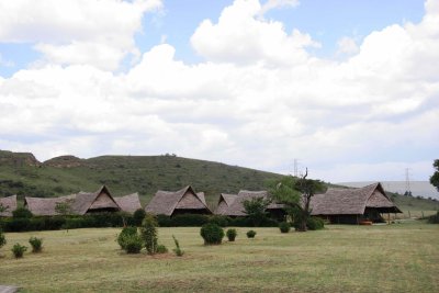 Flamingo Hill Lodge vi Lake Nakuru.