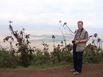 gst  barmi Ngorongoro ggs. Ggurinn er 20 km  verml