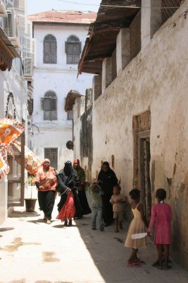 Gtumynd fr Stone Town, Zanzibar