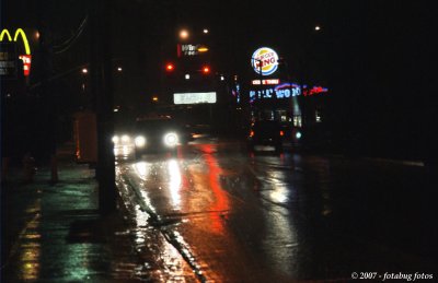 Rainy night out