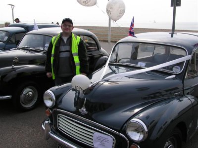 Kev posing with his new Traveller