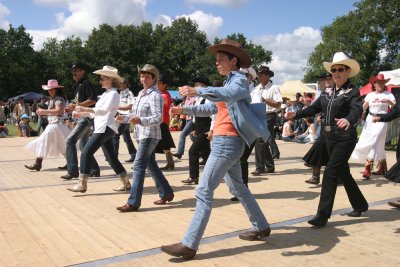 Line Dance Loch Western Country Festival 2007