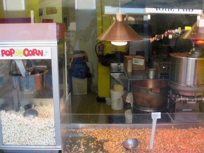 Looking Into the Popcorn Shop on the Pier