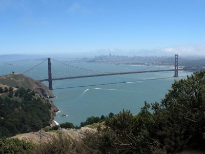 Stopping at Viewpoints on the Marin Headlands