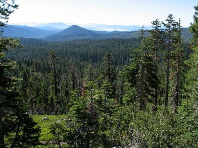 Distant View of Lake Almanor