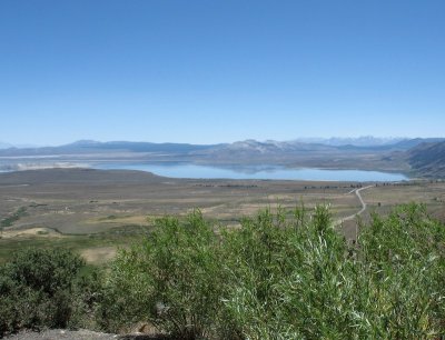 Mono Lake with Wide Angle Lens View