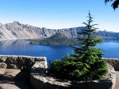 Crater Lake No. 3, Lake Elev. Averages 6173 ft.