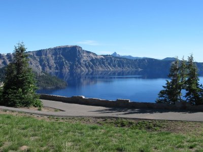 Crater Lake, Our First View
