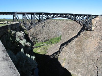 Crooked River Gorge, Historic Train Trestle