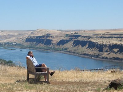 A Nice Bench to Observe Oregon From