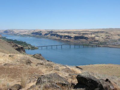 Looking Upstream from Maryhill State Park