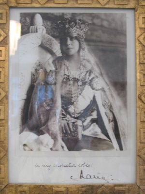 Queen Marie of Romania in Coronation Robe
