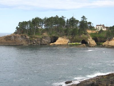 Basalt Shoreline Typical of this Coast