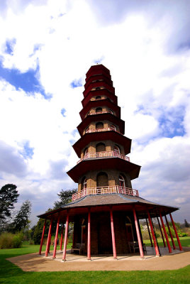 A little pagoda the top...