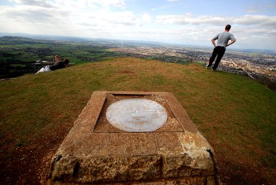 On top of the hill