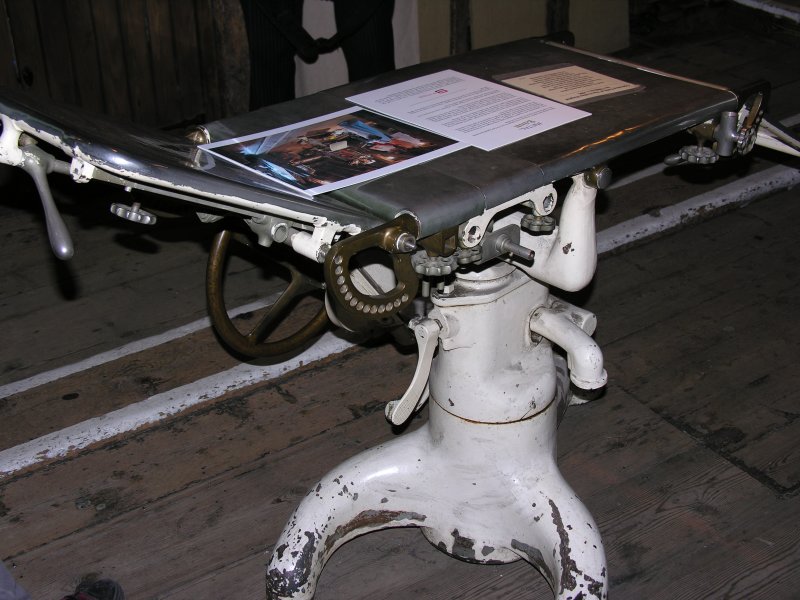 Operating Table (comfy looking huh)