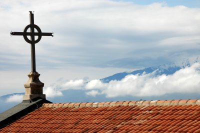 Church Roof View