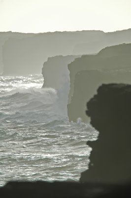 Cliffs Along Coast