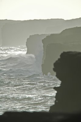 Cliffs Along Coast