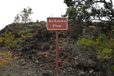 Lava Flow Sign