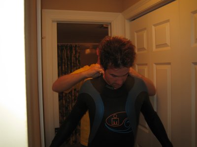 Wetsuit check!