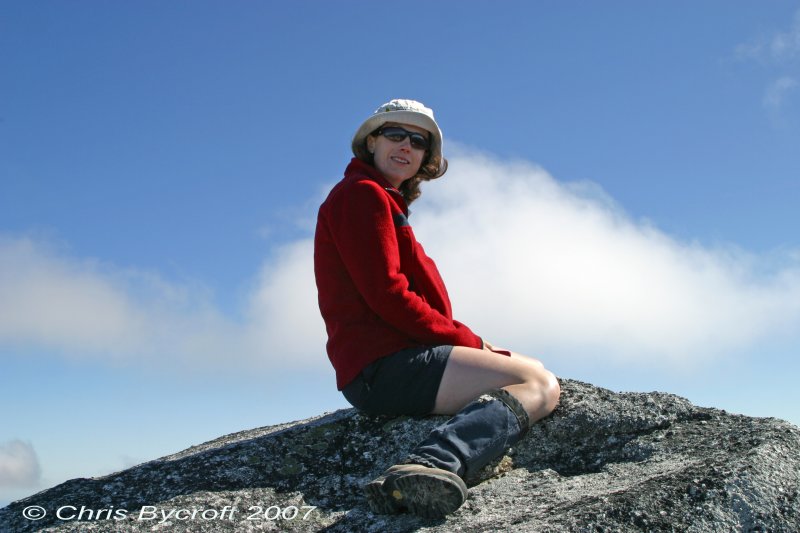 Diana on the summit