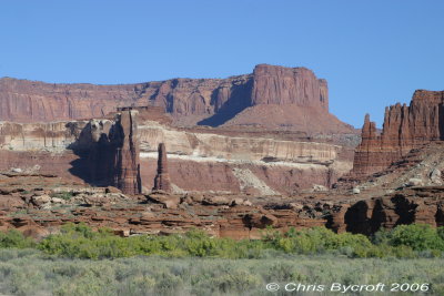 Soda Springs Canyon from Turks Head ruins