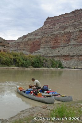 A break from canoes