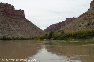 Towards the Green River from confluence