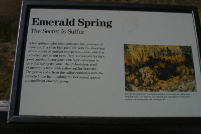 Emerald Spring sign