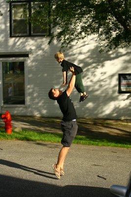 matthew and owen having fun