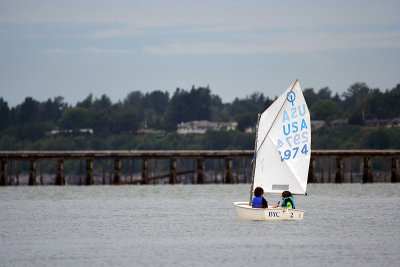 first you have to sail a little boat