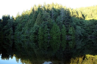 fragrance lake at chuckanut ridge