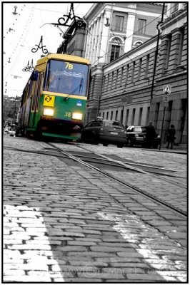 the tram