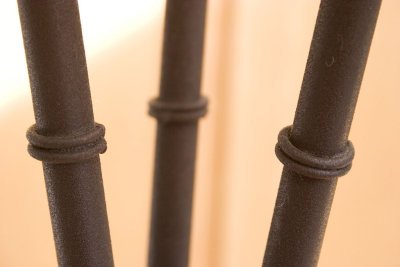 Detail above the tie - matching detail below the tie.